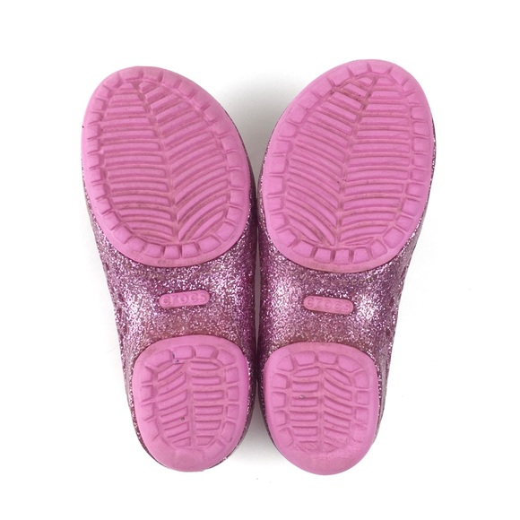 crocs isabella glitter flat